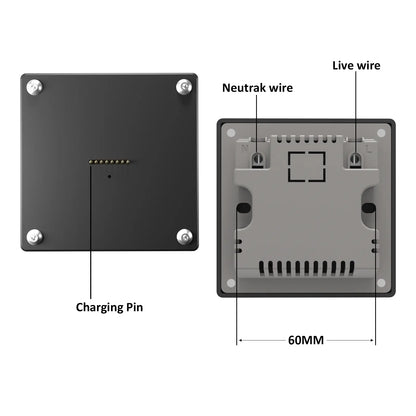 Magnetic Wall Mount with Charging Case 18W Fast Charging Magnetic Wireless Aluminum Rotatable Design for ipad Pro 11 Inch stand - Zilvex