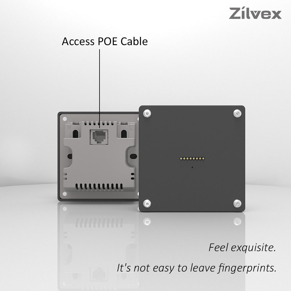 POE Wall Mount Charging for Redmi Pad Pro Wall Station Wireless Charging Office Electronics Tablet Pad Stand Zilvex