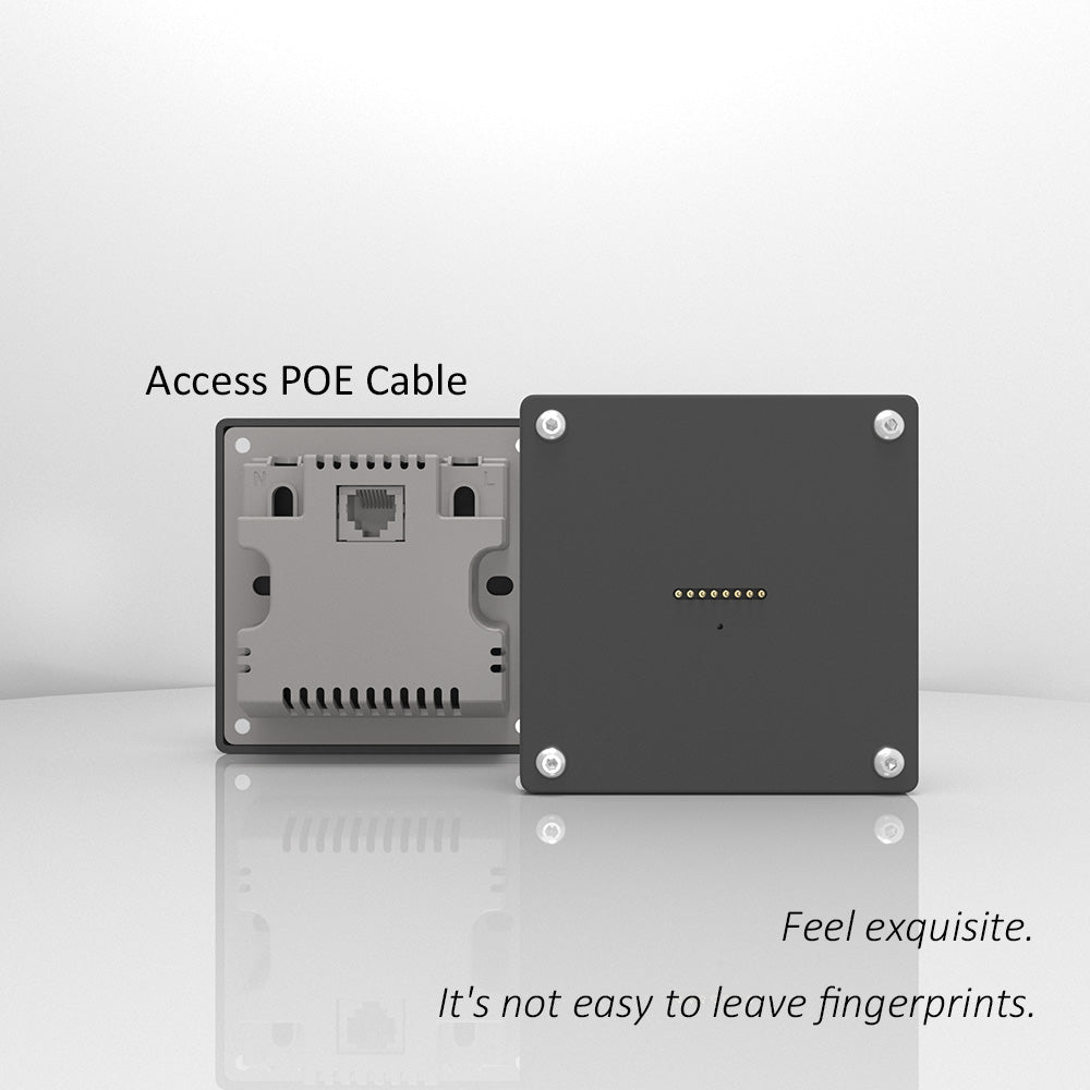 POE Wall Mount Charging for Redmi Pad SE 11inch Wall Station Wireless Charging Office Electronics Tablet Pad Stand