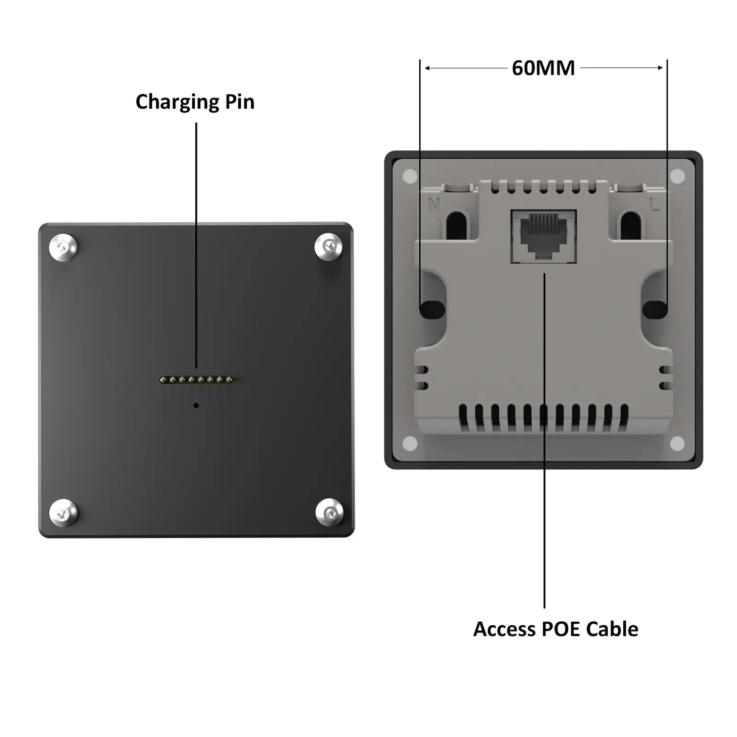 POE Tablet holder for Samsung Galaxy Tab full range wall charging station Wall mounted charging Smart