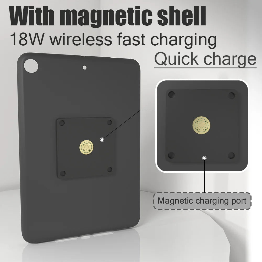 Applicable for 9.7 Inch iPad Air Magnetic Wall Mount Charger Tablet Accessories For Office Or Home iPad Stand emonita