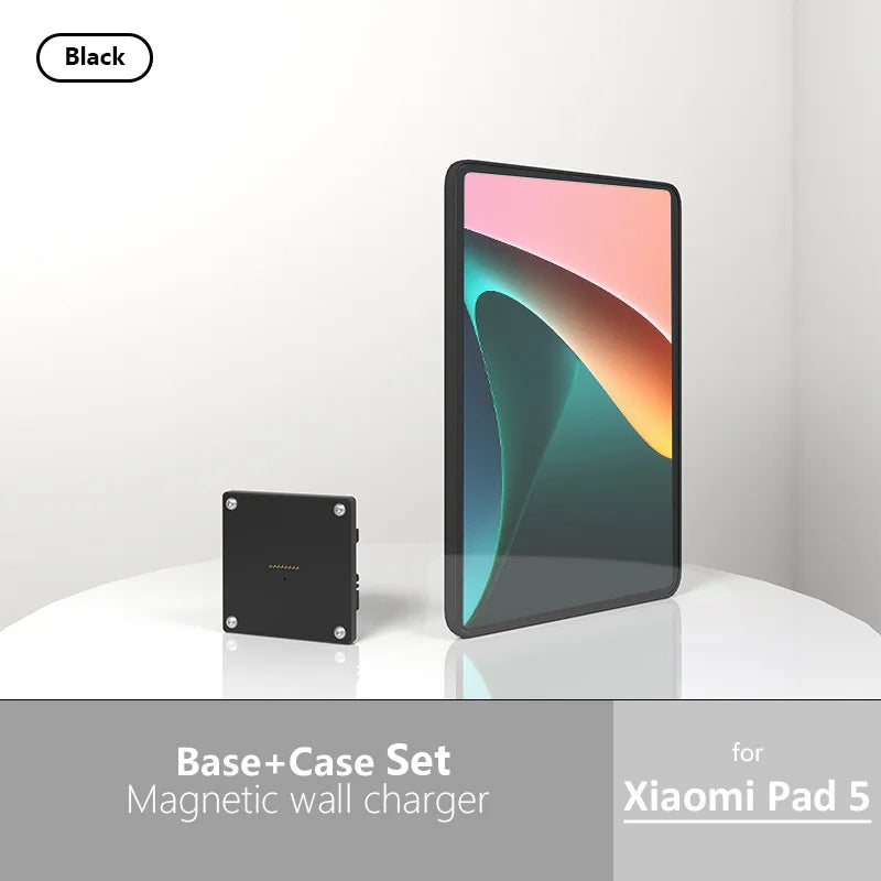 Magnetic Wall Mount with Charging Case for xiaomi pad 5 Upgraded 18W Quick Charge Strong Magnets  in-Wall emonita
