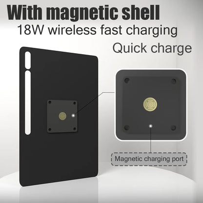 For 14.6-inch Samsung Galaxy Tab S9 Ultral Magnetic Wall Charger Tablet Accessory for Office or Home Tablet Stand emonita