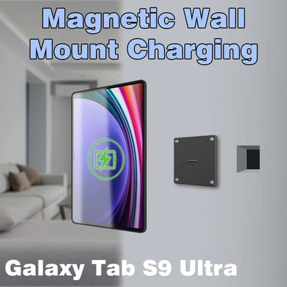 For 14.6-inch Samsung Galaxy Tab S9 Ultral Magnetic Wall Charger Tablet Accessory for Office or Home Tablet Stand emonita