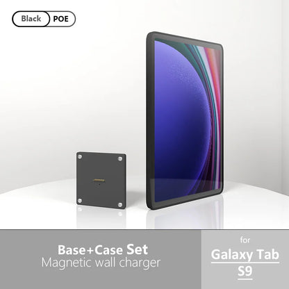 POE Tablet holder for Samsung Galaxy Tab S9 11 Inch wall charging station Smart Switch Wall mounted charging Zilvex CHINA Galaxy Tab S9
