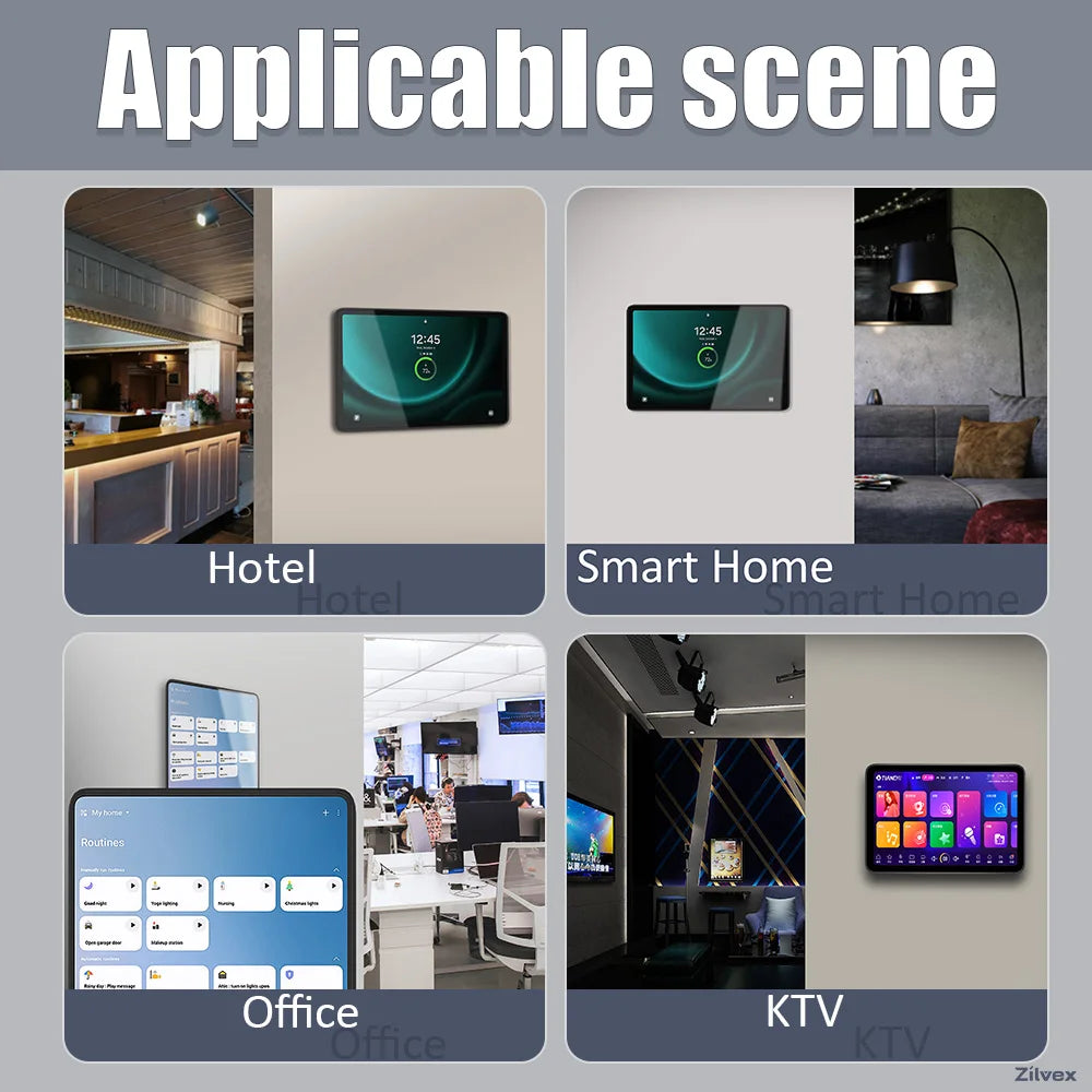 Tablet holder for Samsung Galaxy Tab S6 10.5 wall charging station Wall mounted charging Smart Switch