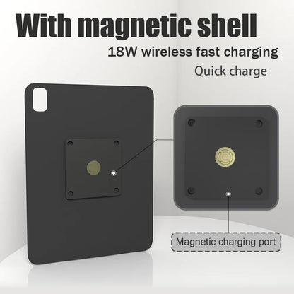 Magnetic Wall Mount with Charging Case for Redmi Pad 10.6 inch  Upgraded 18W Quick Charge Strong Magnets  in-Wall emonita
