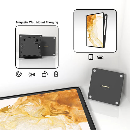 Tablet holder for Tab Samsung Tab Tab S8 Plus S8 Ultra wall charging station Wall mounted charging Smart