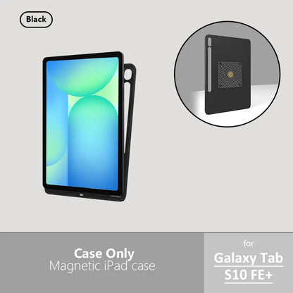 Zilvex Magnetic Charging Case for Samsung Galaxy Tab A9 A9+ S8 S9 S10 Series  Smart Tablet Wall Mount Magnetic Cover for AC/POE - Zilvex