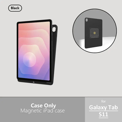 Zilvex Magnetic Charging Case for Samsung Galaxy Tab A9 A9+ S8 S9 S10 Series  Smart Tablet Wall Mount Magnetic Cover for AC/POE - Zilvex