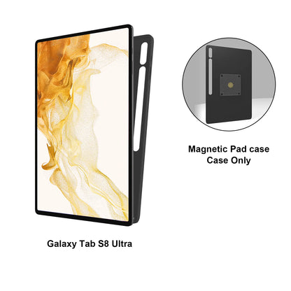 Zilvex Magnetic Charging Case for Samsung Galaxy Tab A9 A9+ S8 S9 S10 Series  Smart Tablet Wall Mount Magnetic Cover for AC/POE - Zilvex