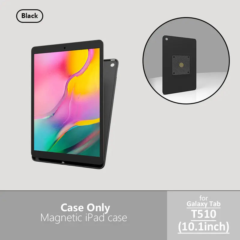 Zilvex Magnetic Charging Case for Samsung Galaxy Tab A9 A9+ S8 S9 S10 Series  Smart Tablet Wall Mount Magnetic Cover for AC/POE - Zilvex