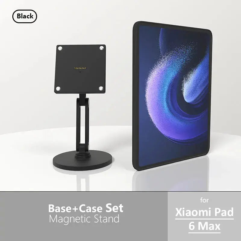 Tablet Holder with Magnetic Charging Case for Xiaomi Pad, 15-18W Fast Charger and Multi-Angle Adjustment Zilvex Xiaomi Pad 6 Max