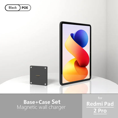 POE Tablet holder for Xiaomi Redmi Tablet full range wall charging station Wall mounted charging Smart