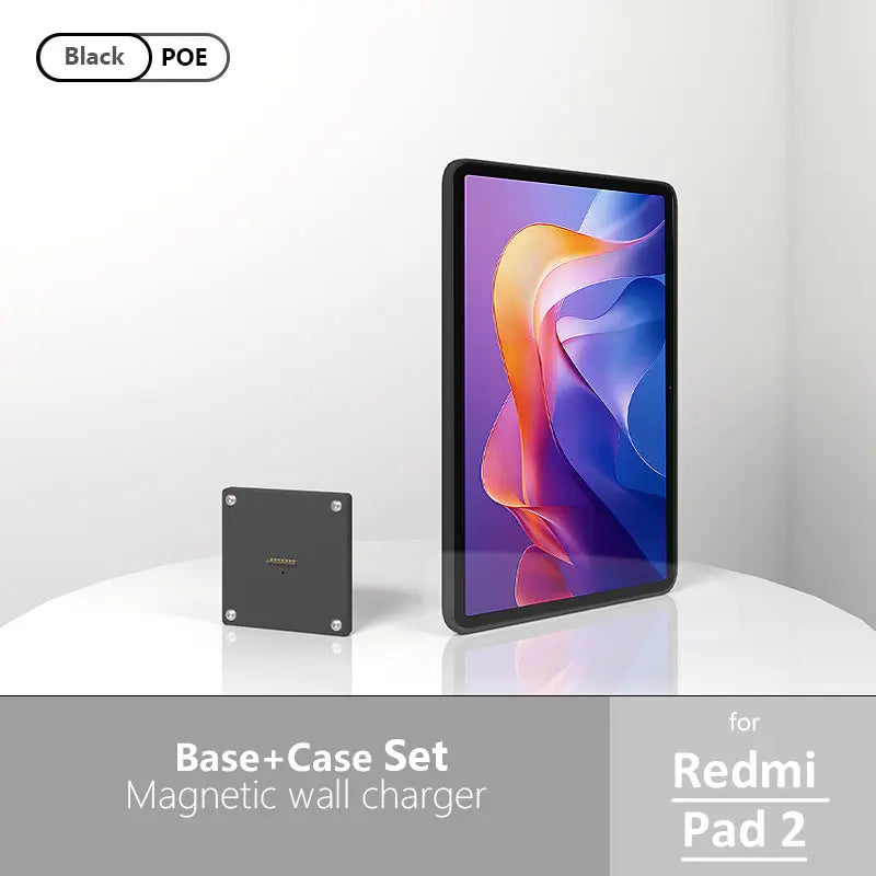 POE Tablet holder for Xiaomi Redmi Tablet full range wall charging station Wall mounted charging Smart