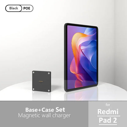 POE Tablet holder for Xiaomi Redmi Tablet full range wall charging station Wall mounted charging Smart
