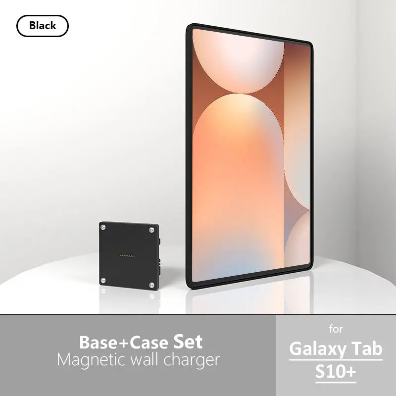 Tablet holder for Samsung Galaxy Tab S10 Plus 12.4 wall charging station smart home  Magnetic wireless charging ipad holder - Zilvex