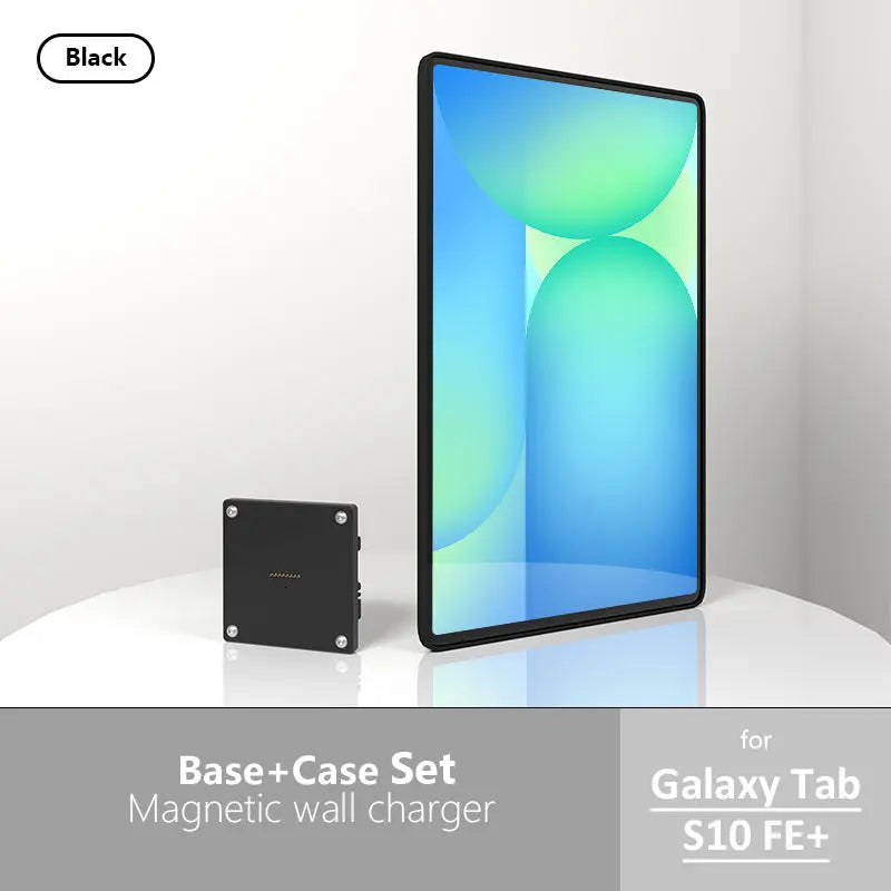 Tablet holder for Samsung Galaxy Tab S10 FE Plus 13.1 in wall charging station smart home  Magnetic wireless charging Pad holder - Zilvex