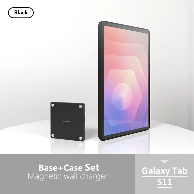 Tablet holder for Samsung Galaxy Tab S11-11 Inch wall charging station smart home  Magnetic wireless charging Pad holder - Zilvex