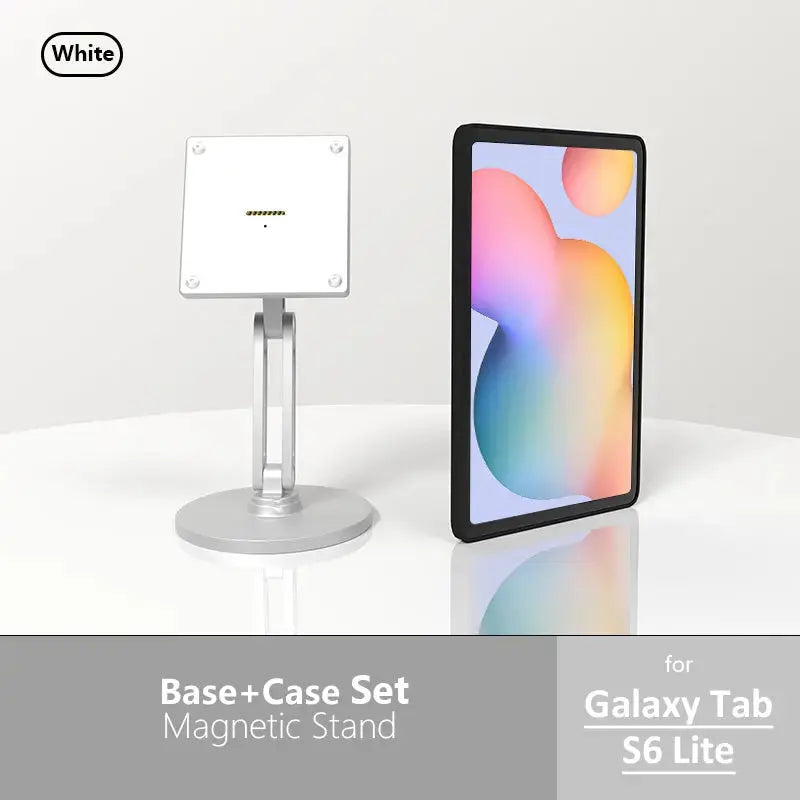 Tablet Holder with Magnetic Charging Case for Samsung Galaxy Tab, 15-18W Fast Charger and Multi-Angle Adjustment Zilvex CHINA Galaxy Tab S6 Lite