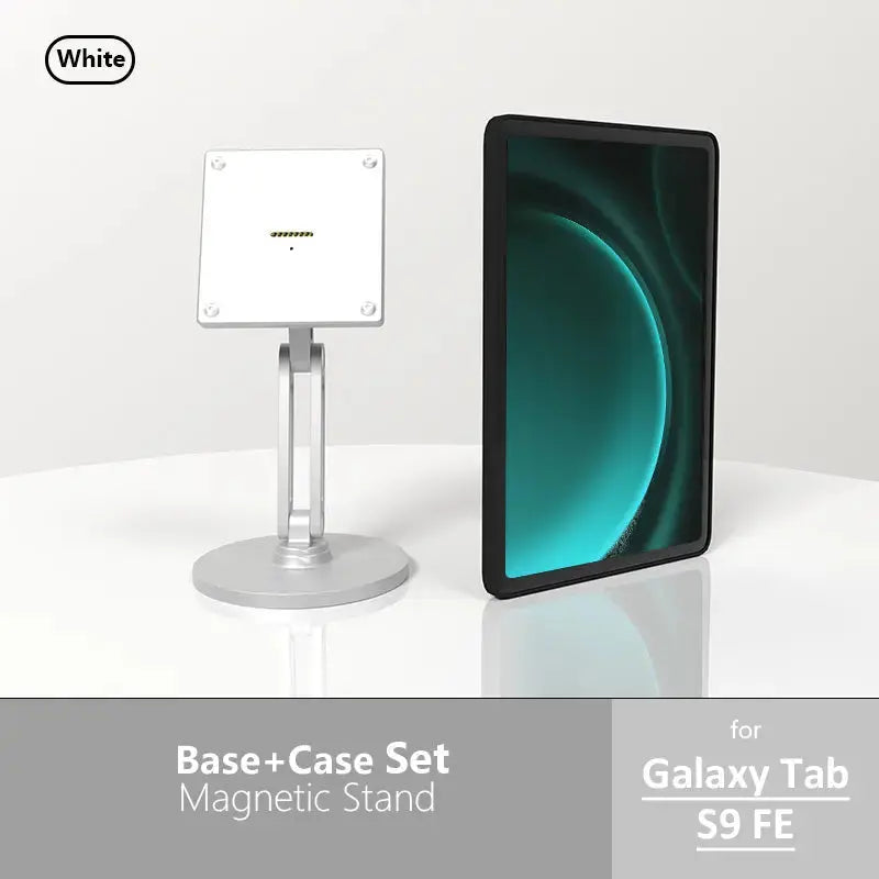 Tablet Holder with Magnetic Charging Case for Samsung Galaxy Tab, 15-18W Fast Charger and Multi-Angle Adjustment Zilvex CHINA Galaxy Tab S9 FE