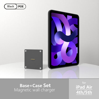 POE Magnetic Wall Mount with Charging Case Holder Support iPad stand Case for iPad mini 6th Gen/iPad Pro 11 12.9 Power emonita Zilvex ipad air4 air5