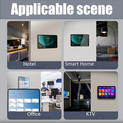 POE For Samsung Galaxy Tab A9+ 11 inch Stand, Wall Mount A9 Plus Tablet Stand 18W Fast Charging Magnetic Wireless Rotatable Zilvex