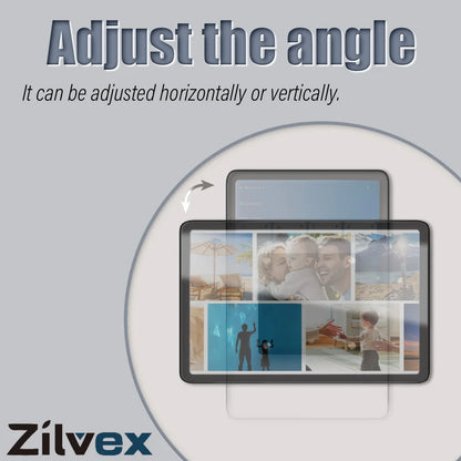 POE For Samsung Galaxy Tab A9+ 11 inch Stand, Wall Mount A9 Plus Tablet Stand 18W Fast Charging Magnetic Wireless Rotatable Zilvex