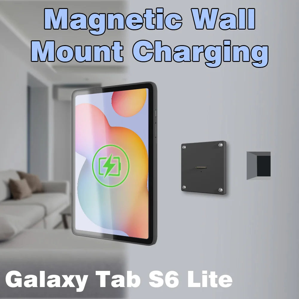 Tablet holder for Samsung Galaxy Tab S6 10.5 wall charging station Wall mounted charging Smart Switch