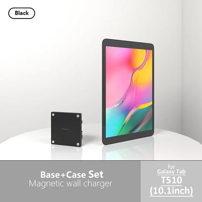 Zilvex Magnetic Wall Mount for Samsung Galaxy Tab, Upgraded 18W Fast Charging Powerful Magnetic 360 Degree Rotating Wall Mount
