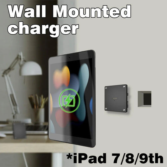 Wall Mounted Charging for iPad 7/8/9th10.2 Inch ipad Wall Station Wireless Charging Office Electronics Tablet iPad Stand