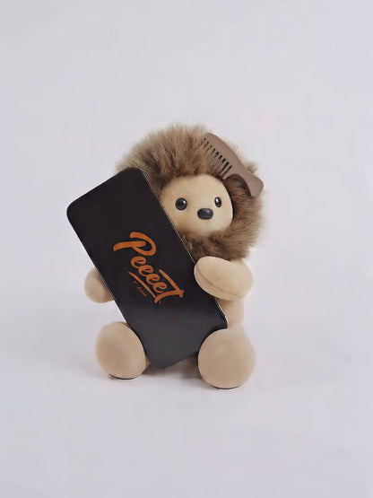 Magnetic ARIOVIK Lion Series Phone Holder, HALBACHLOCK Plush Doll, Cute Healing Gift